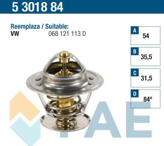 FAE 5301884 - Termostato, Refrigerante autozon.pro