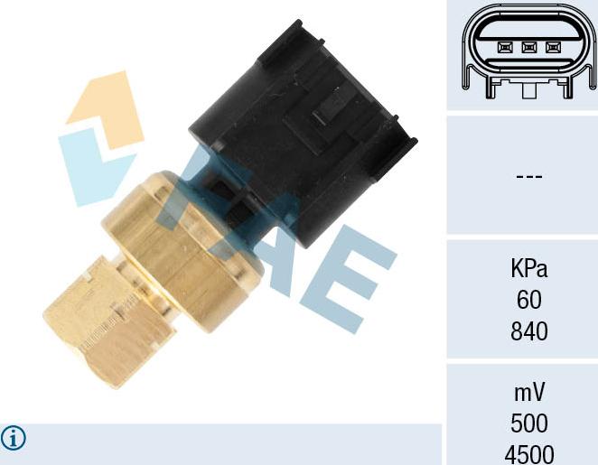 FAE 15617 - Sensore, Pressione carburante autozon.pro