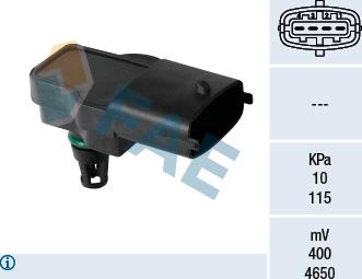 FAE 15145 - Sensore, Pressione collettore d'aspirazione autozon.pro