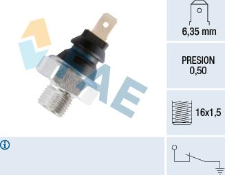 FAE 11270 - Sensore, Pressione olio autozon.pro