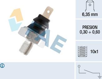 FAE 12970 - Sensore, Pressione olio autozon.pro