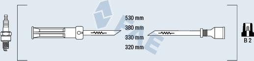 FAE 85996 - Kit cavi accensione autozon.pro