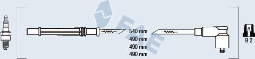 FAE 85988 - Kit cavi accensione autozon.pro