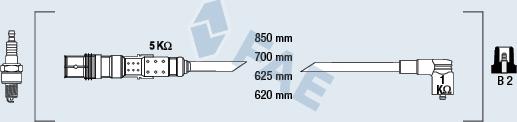 FAE 85681 - Kit cavi accensione autozon.pro