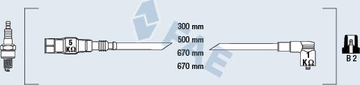 FAE 85875 - Kit cavi accensione autozon.pro