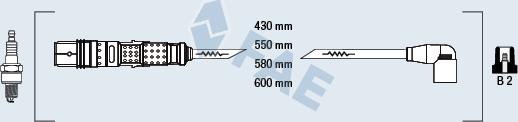 FAE 85871 - Kit cavi accensione autozon.pro