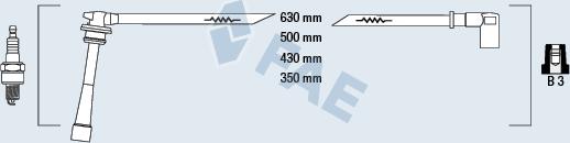 FAE 85391 - Kit cavi accensione autozon.pro