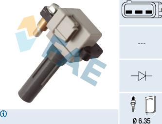 FAE 80456 - Bobina d'accensione autozon.pro