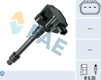 FAE 80405 - Bobina d'accensione autozon.pro