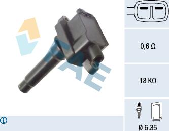 FAE 80395 - Bobina d'accensione autozon.pro