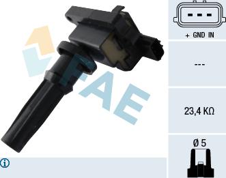 FAE 80316 - Bobina d'accensione autozon.pro