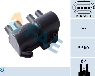 FAE 80318 - Bobina d'accensione autozon.pro