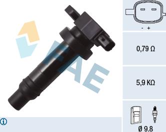 FAE 80331 - Bobina d'accensione autozon.pro