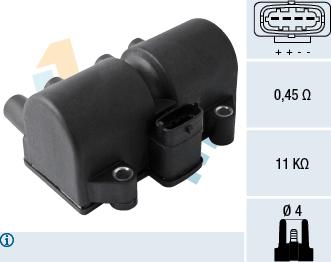 FAE 80320 - Bobina d'accensione autozon.pro