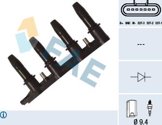 FAE 80321 - Bobina d'accensione autozon.pro