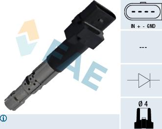 FAE 80327 - Bobina d'accensione autozon.pro