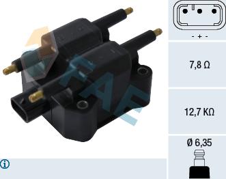 FAE 80296 - Bobina d'accensione autozon.pro