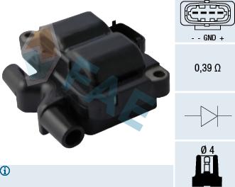 FAE 80293 - Bobina d'accensione autozon.pro