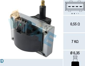 FAE 80260 - Bobina d'accensione autozon.pro