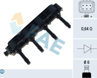 FAE 80209 - Bobina d'accensione autozon.pro