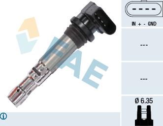 FAE 80201 - Bobina d'accensione autozon.pro