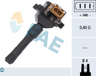 FAE 80215 - Bobina d'accensione autozon.pro