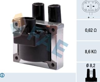 FAE 80217 - Bobina d'accensione autozon.pro
