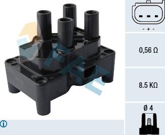 FAE 80284 - Bobina d'accensione autozon.pro