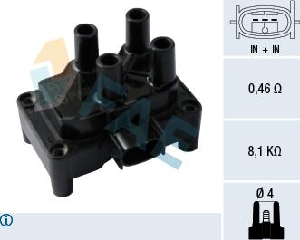 FAE 80285 - Bobina d'accensione autozon.pro