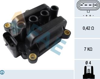 FAE 80287 - Bobina d'accensione autozon.pro