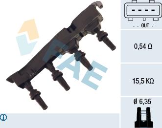 FAE 80235 - Bobina d'accensione autozon.pro