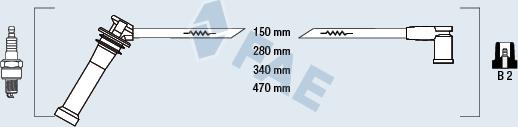 FAE 83263 - Kit cavi accensione autozon.pro