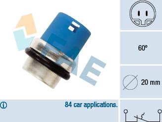 FAE 35300 - Sensore, Temperatura refrigerante autozon.pro