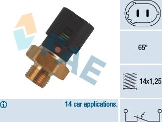 FAE 35700 - Sensore, Temperatura refrigerante autozon.pro