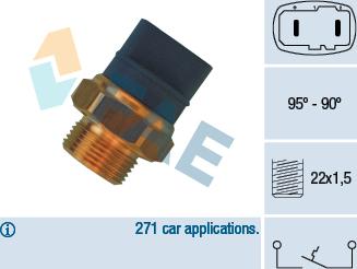 FAE 36370 - Termocontatto, Ventola radiatore autozon.pro