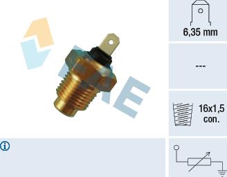 FAE 31140 - Sensore, Temperatura refrigerante autozon.pro