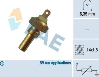 FAE 31290 - Sensore, Temperatura refrigerante autozon.pro