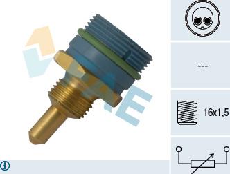 FAE 33900 - Sensore, Temperatura refrigerante autozon.pro