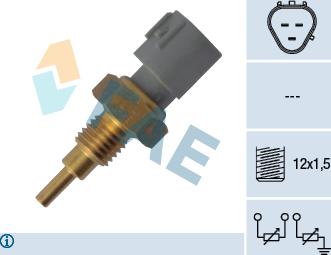 FAE 33910 - Sensore, Temperatura refrigerante autozon.pro