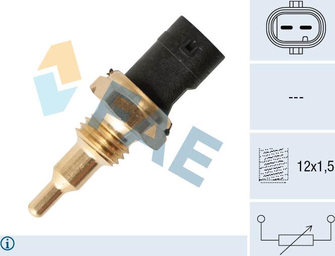 FAE 33925 - Sensore, Temperatura refrigerante autozon.pro