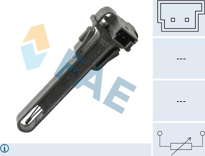 FAE 33926 - Sensore, Temperatura abitacolo autozon.pro