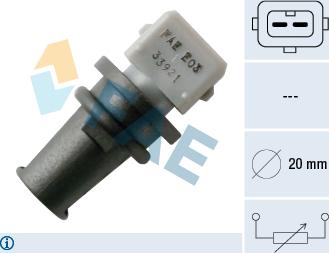 FAE 33921 - Sensore, Temperatura aria aspirata autozon.pro