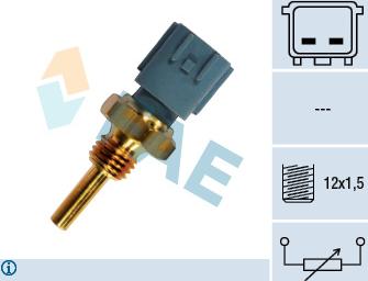 FAE 33460 - Sensore, Temperatura refrigerante autozon.pro