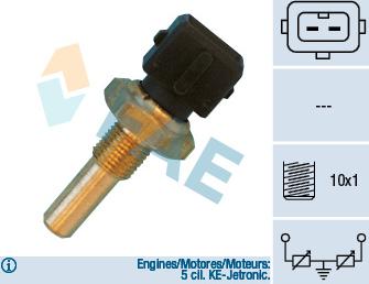 FAE 33410 - Sensore, Temperatura refrigerante autozon.pro