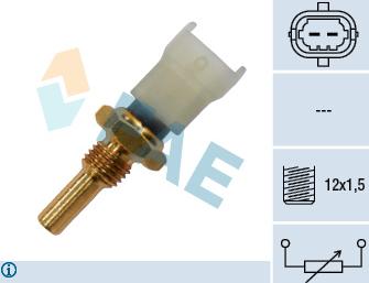 FAE 33480 - Sensore, Temperatura olio autozon.pro