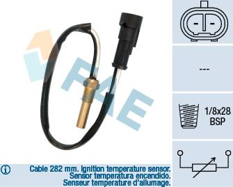 FAE 33555 - Sensore, Temperatura refrigerante autozon.pro