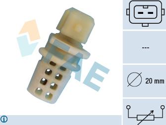 FAE 33520 - Sensore, Temperatura aria aspirata autozon.pro