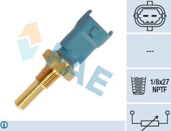 FAE 33690 - Sensore, Temperatura refrigerante autozon.pro