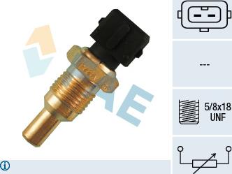 FAE 33050 - Sensore, Temperatura refrigerante autozon.pro