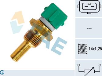 FAE 33190 - Sensore, Temperatura testa cilindro autozon.pro